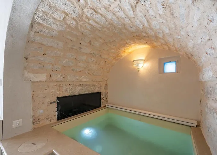 Nyaraló Jacuzzi Iv Monte Romantic With Hot Tub Ceglie Messapica